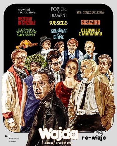 Plakat wydarzenia: Krajobraz po bitwie. WAJDA: re-wizja (PL) 