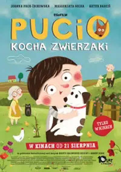 Plakat wydarzenia: Pucio kocha zwierzaki (PL) 