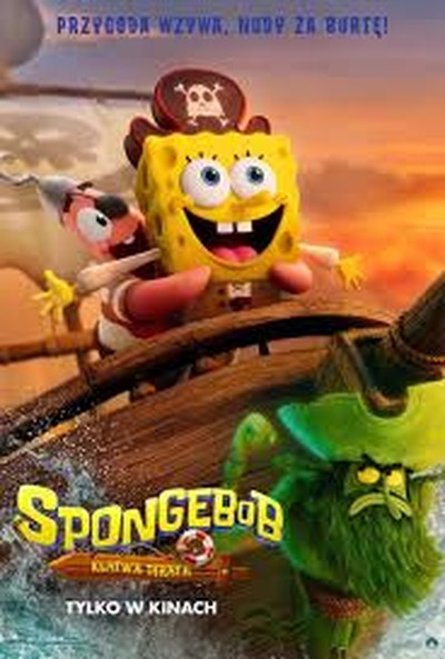 Plakat wydarzenia: SpongeBob: Klątwa pirata (dubbing) 