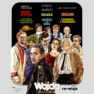 Plakat wydarzenia: Popiół i diament (PL)  WAJDA: re-wizje